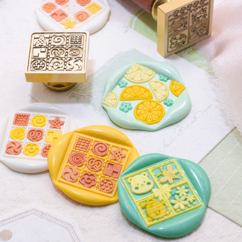 New Pretty Square Stamps