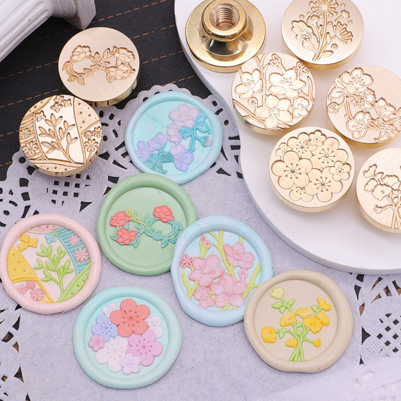 Flower Plant Stamps