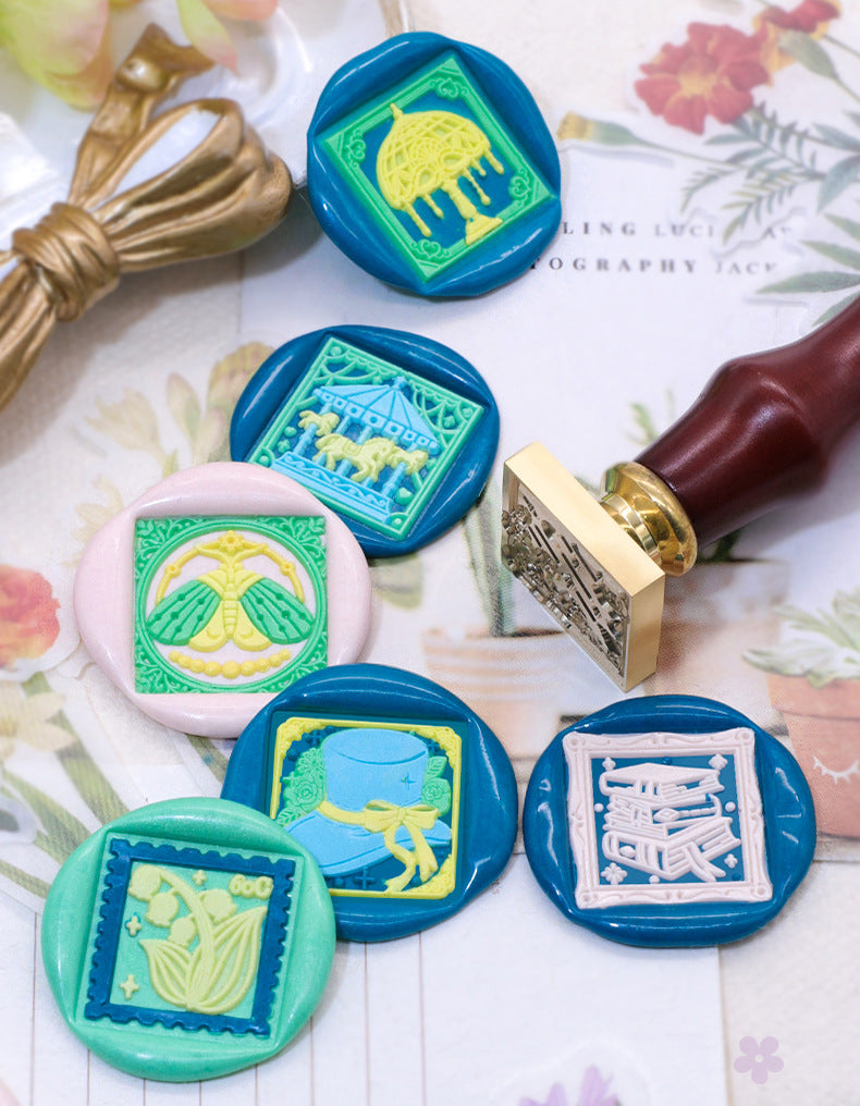 New Pretty Square Stamps