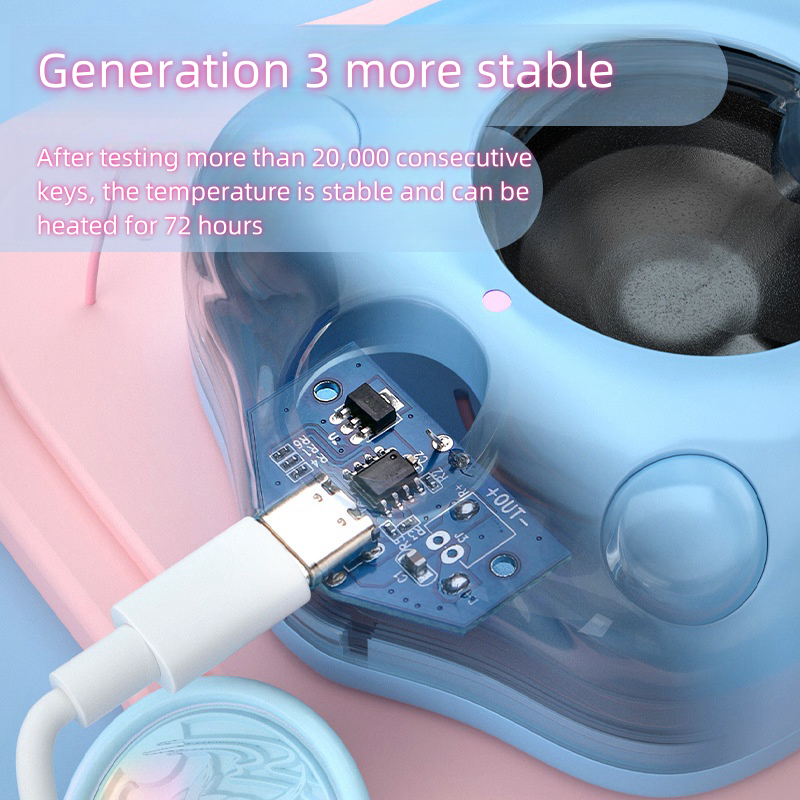 Cat Paw Electronic Sealing Wax Melter Burner Warmer Furnace with Spoon