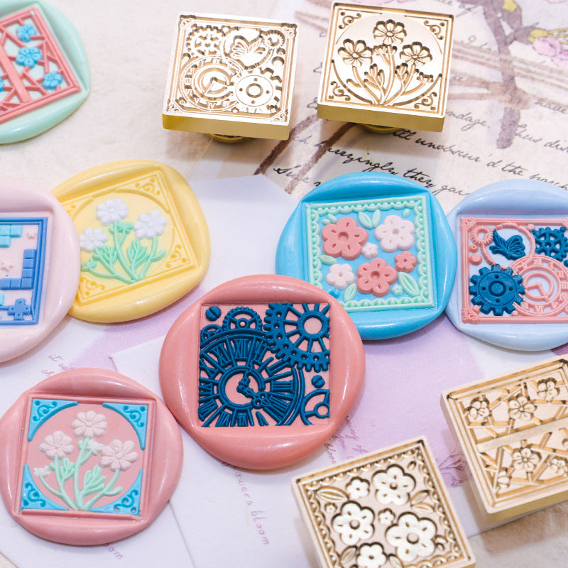 New Pretty Square Stamps