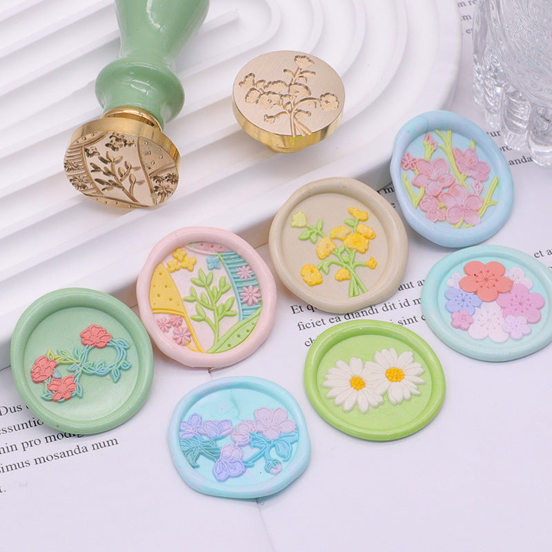 Flower Plant Stamps
