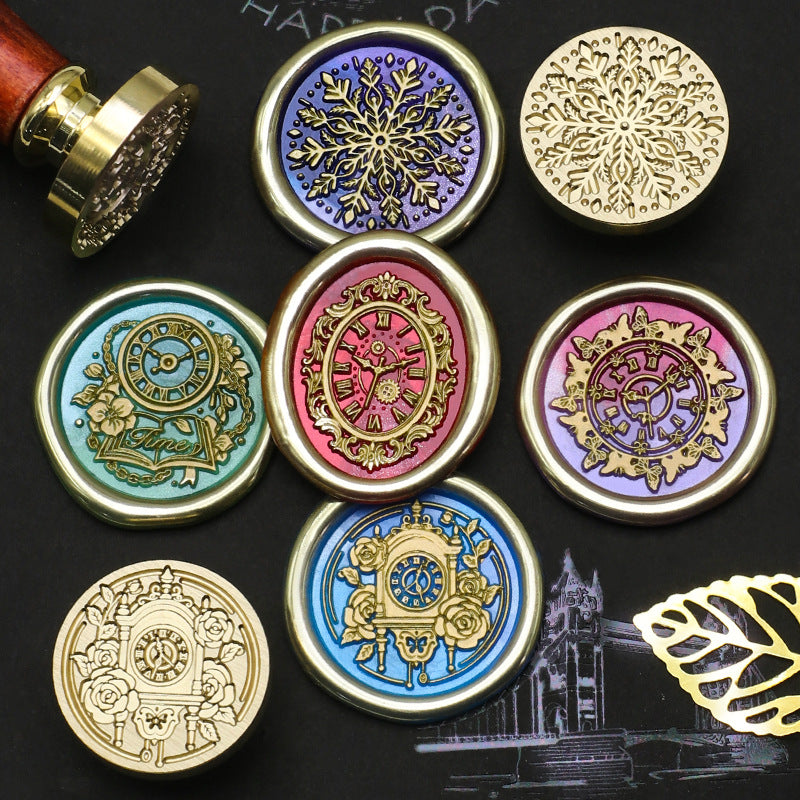 Classic Clock Hourglass Timeline