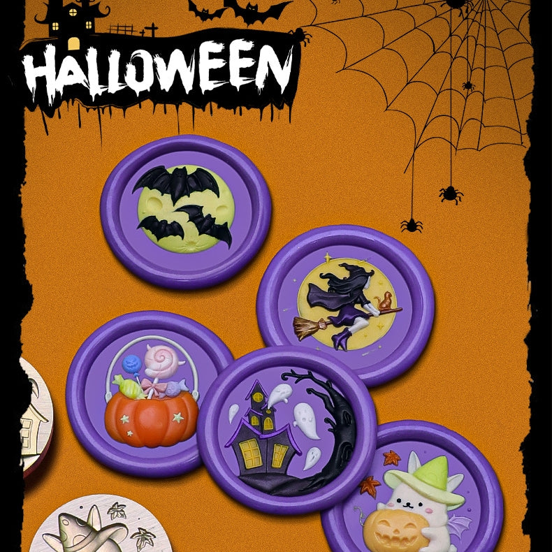 Halloween Style Stamps for Wax Seal 3D