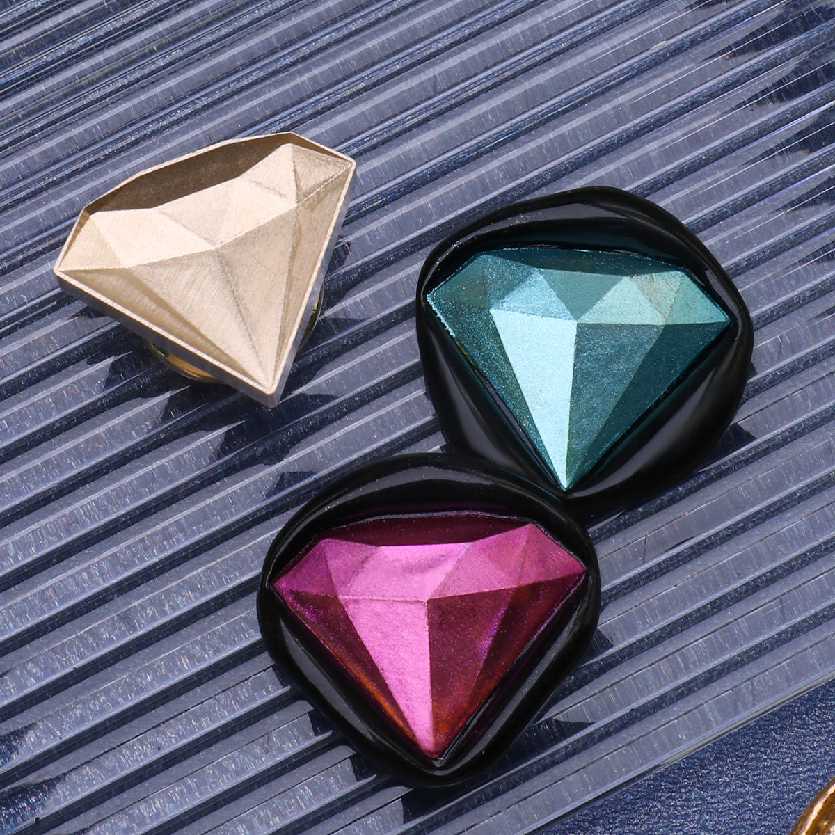 3D Diamond Shape Stamp Seal
