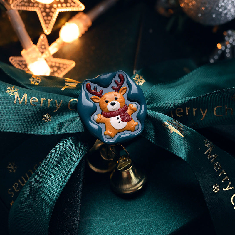 Christmas Stamp Irregular Shape 3D