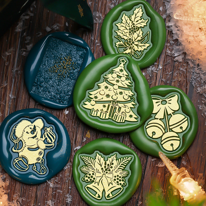 Christmas Stamp Irregular Shape 3D