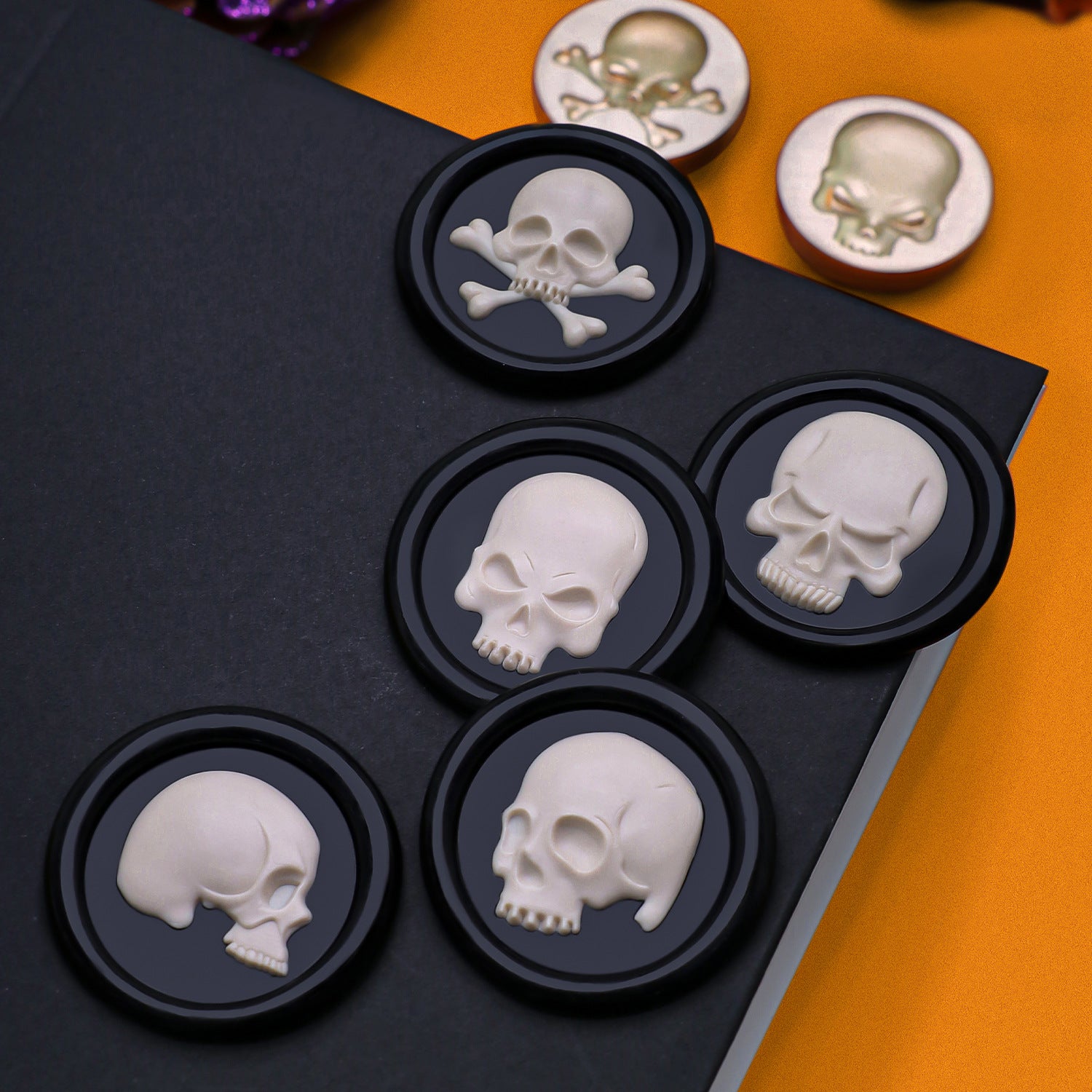 Halloween Style Stamps for Wax Seal 3D
