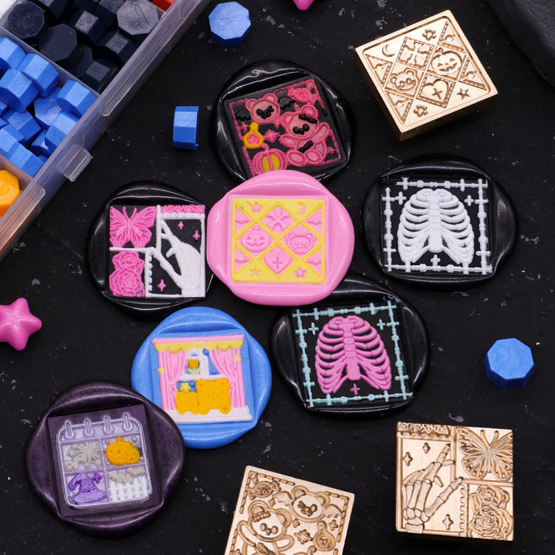 New Pretty Square Stamps