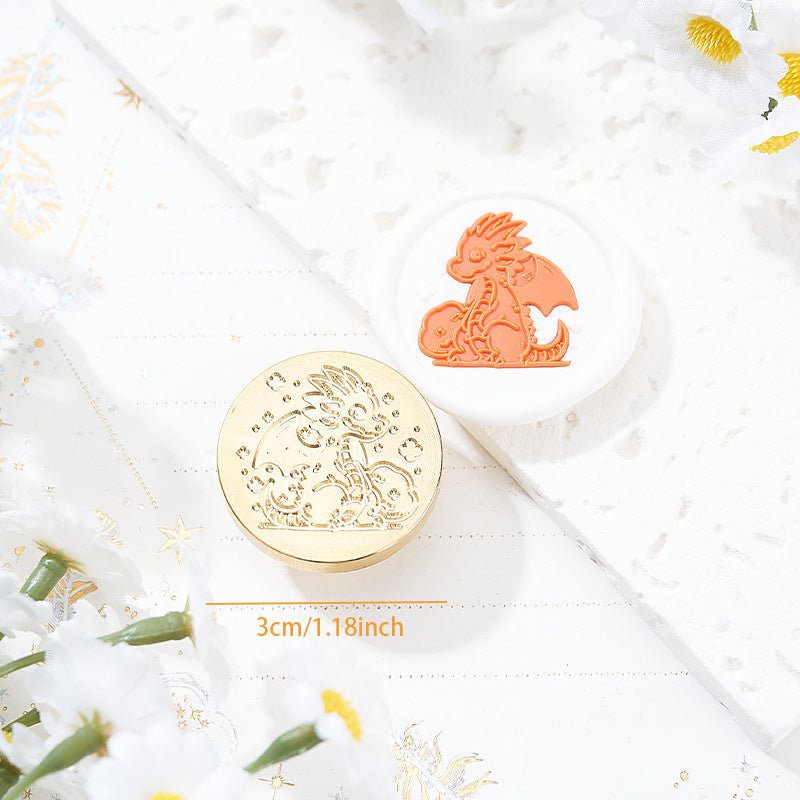 Cute Dragon Stamp