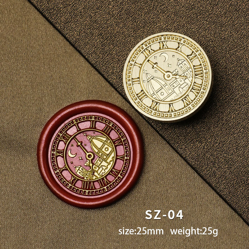 Classic Clock Hourglass Timeline