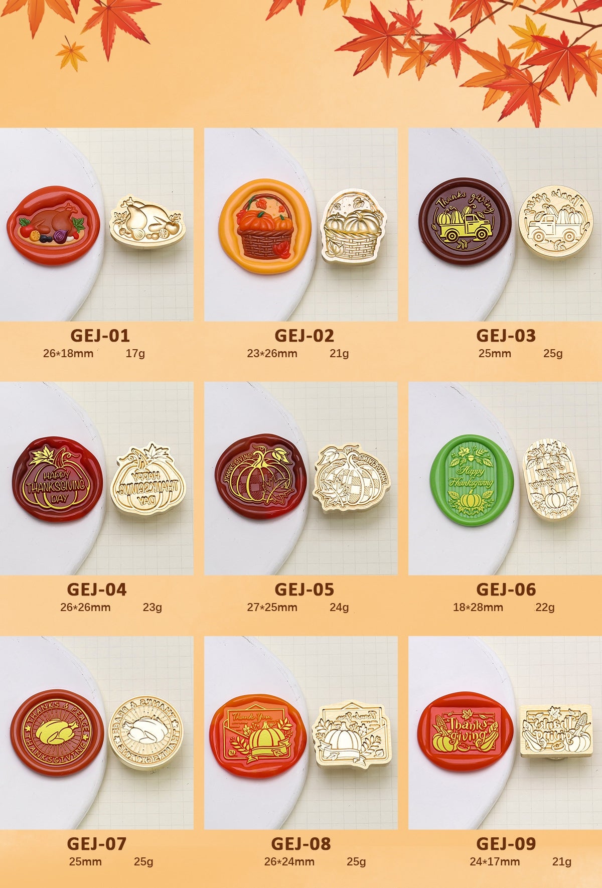 Thanksgiving Day Stamps