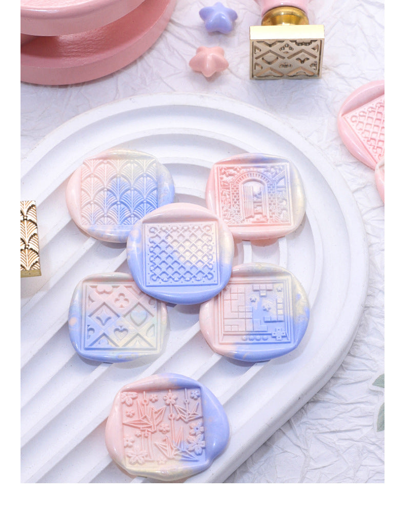 New Pretty Square Stamps