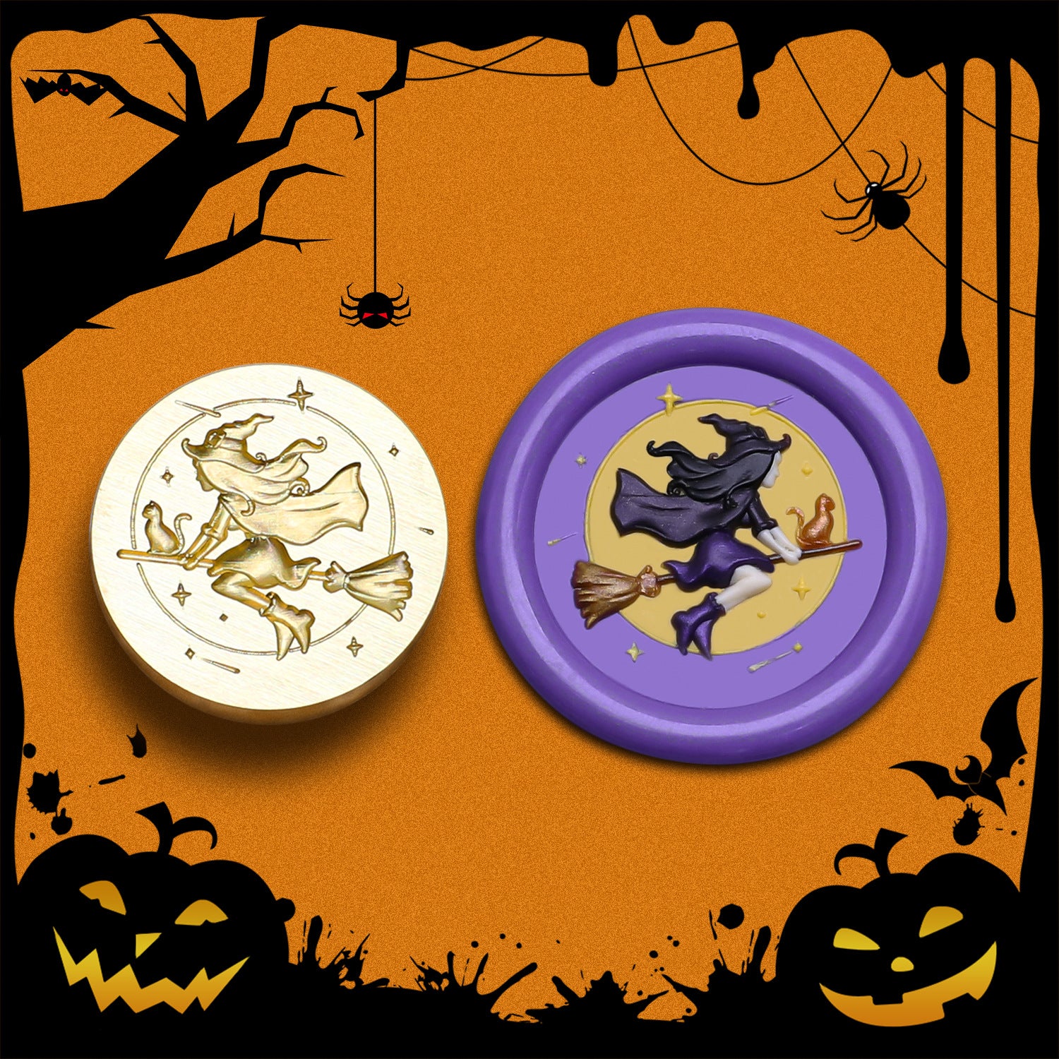 Halloween Style Stamps for Wax Seal 3D