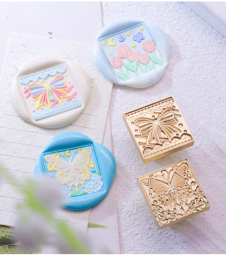 New Pretty Square Stamps