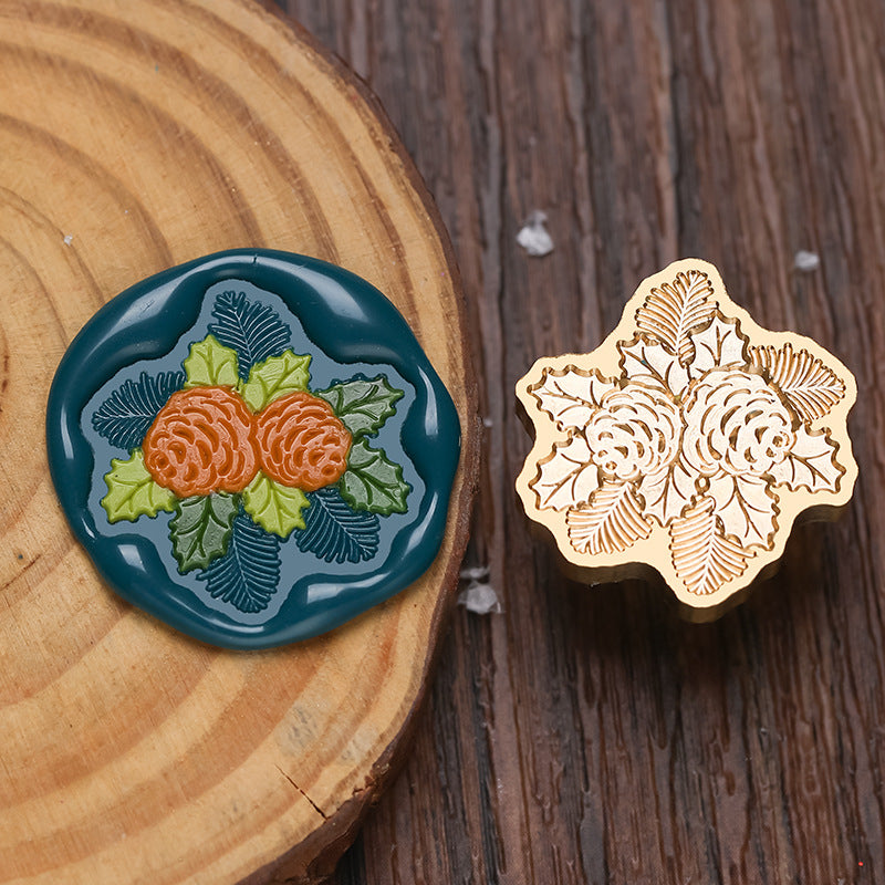 Christmas Stamp Irregular Shape 3D