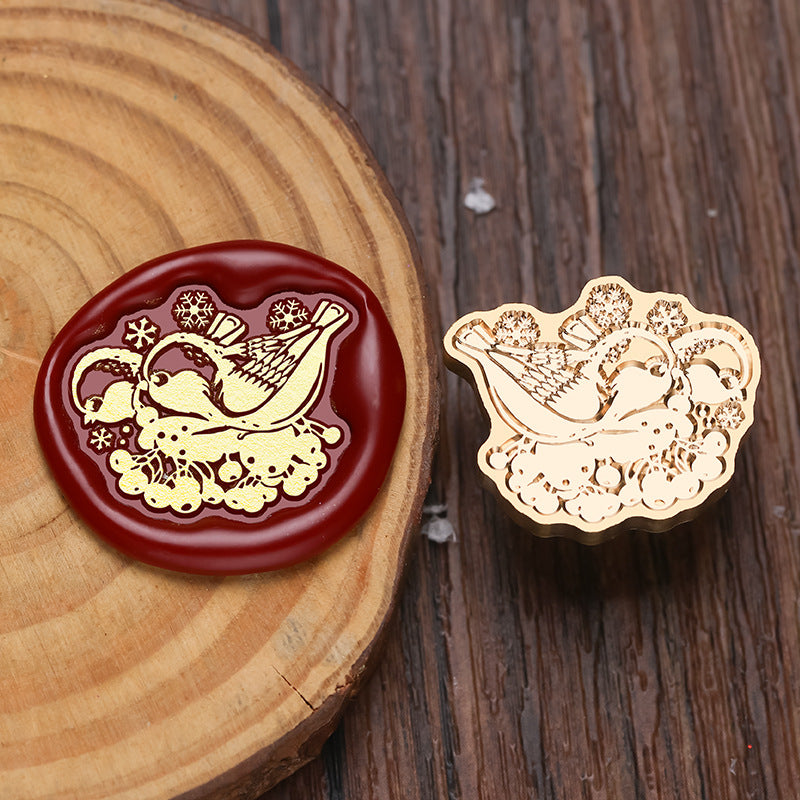 Christmas Stamp Irregular Shape 3D