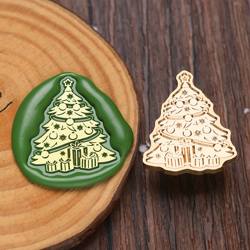 Christmas Stamp Irregular Shape 3D