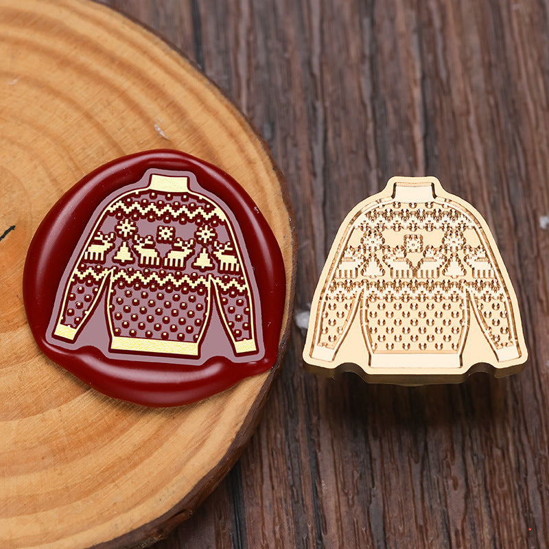 Christmas Stamp Irregular Shape 3D