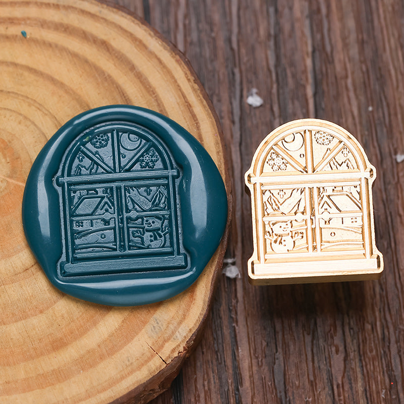 Christmas Stamp Irregular Shape 3D