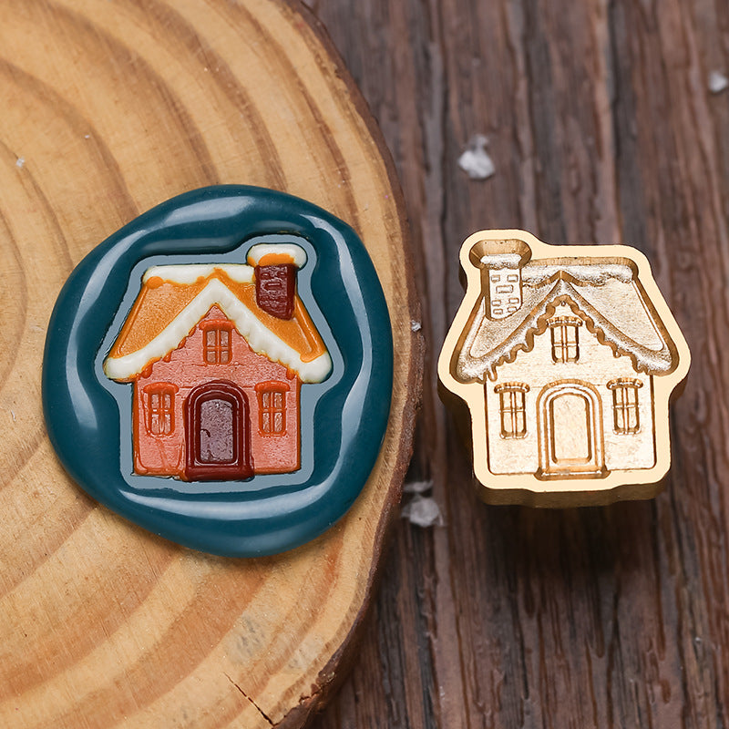 Christmas Stamp Irregular Shape 3D