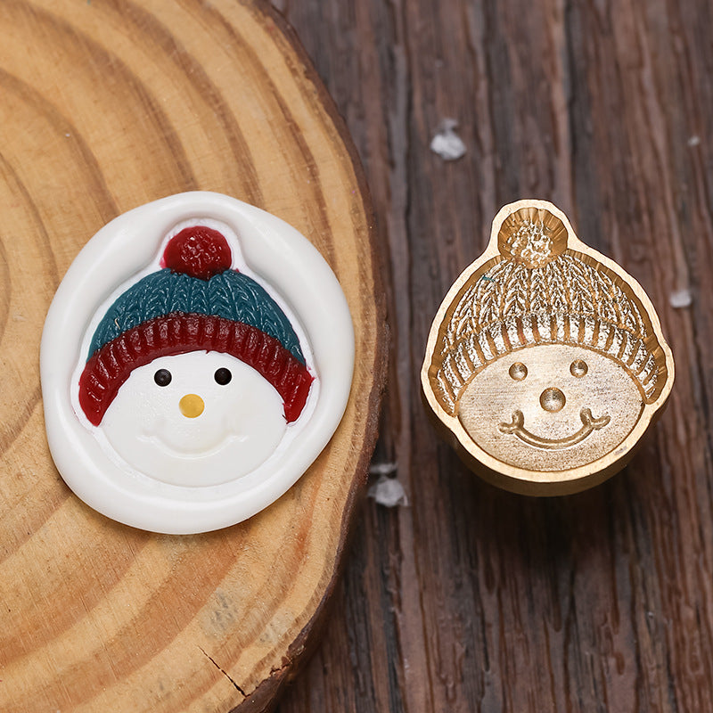 Christmas Stamp Irregular Shape 3D