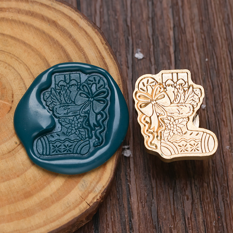 Christmas Stamp Irregular Shape 3D