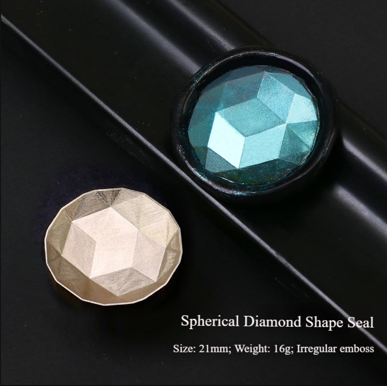 3D Diamond Shape Stamp Seal