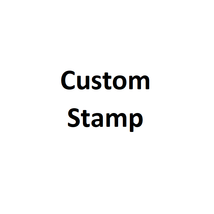 Custom Stamp Round Shape 2.5-3CM