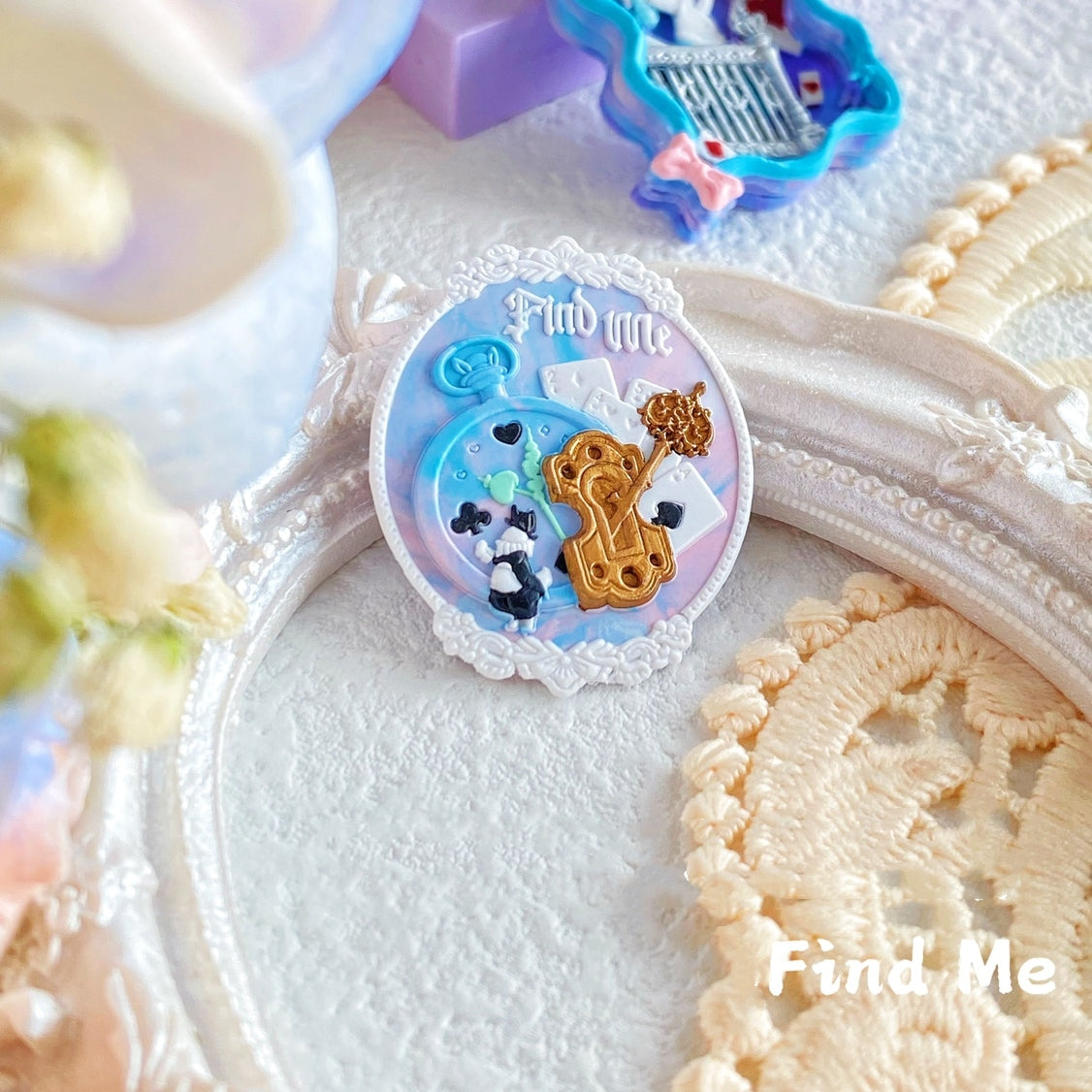 Alice in Wonderland 3D Stamps
