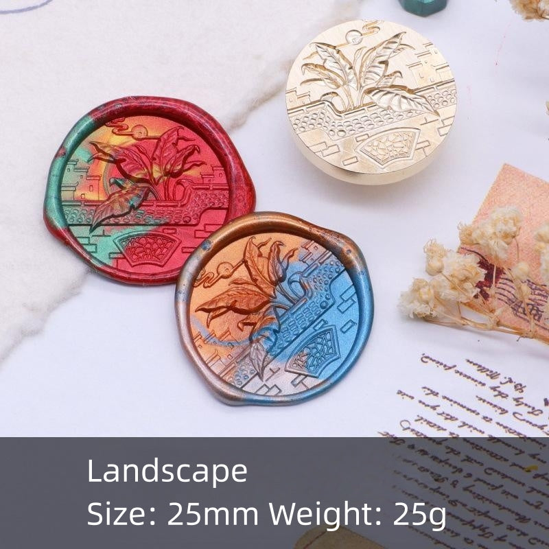 Natural Stamps Brass