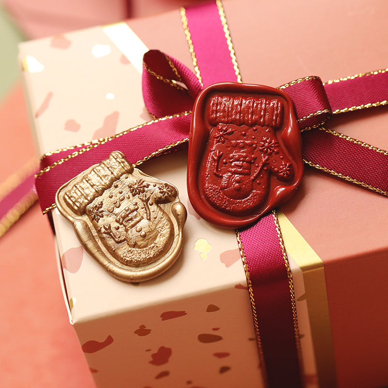 Christmas Santa 3D Brass Stamp