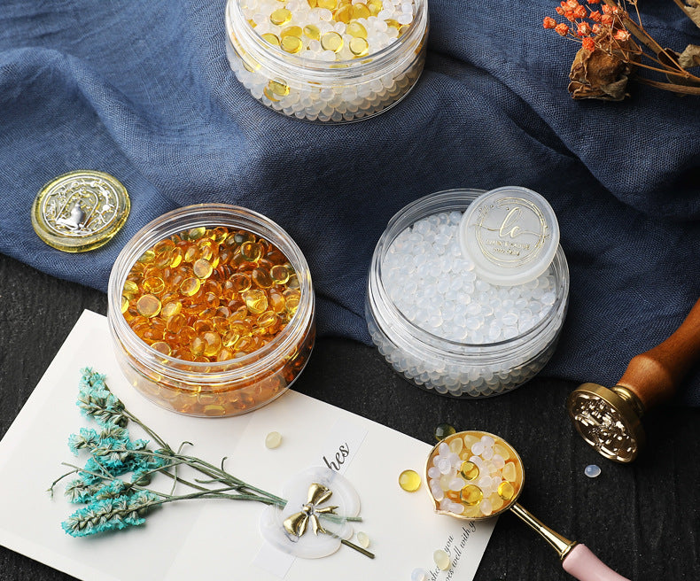 Transparent Sealing Wax Beads Clear Color