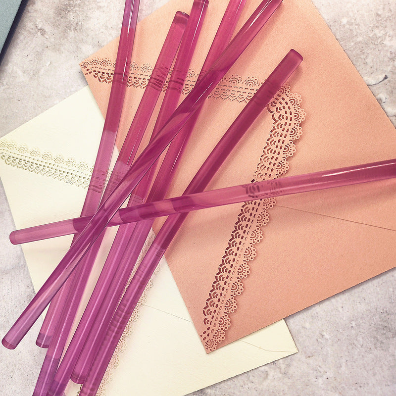 Clean Color Wax Glue Gun Sealing Wax Sticks for Wax Seal Stamp, Great for Wedding Invitations, Cards, Envelopes, Gift Wrapping