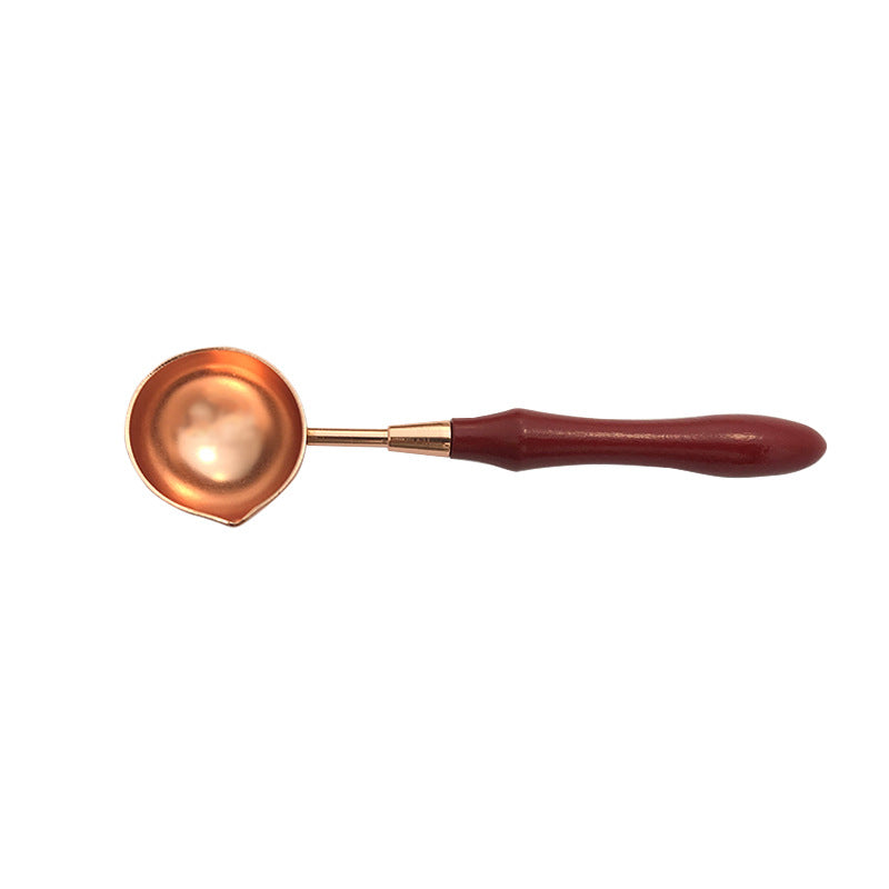 3 in 1 Wax Seal Warmer Kit Sealing Wax Furnace Tool for Melting Wax Seal Beads Meter with Spoon and Handle