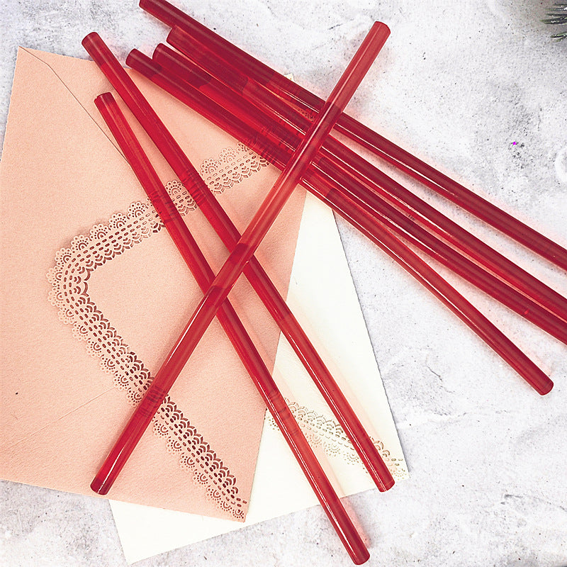 Clean Color Wax Glue Gun Sealing Wax Sticks for Wax Seal Stamp, Great for Wedding Invitations, Cards, Envelopes, Gift Wrapping