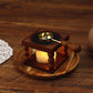 1PC Burner and 1PC Spoon Sealing Wax Warmer Kit Wooden