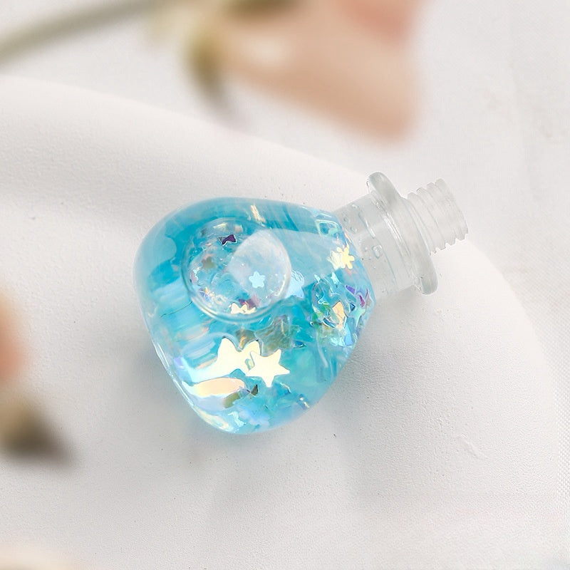 Cute Handle with Liquid Glitter for Wax Seal Stamp