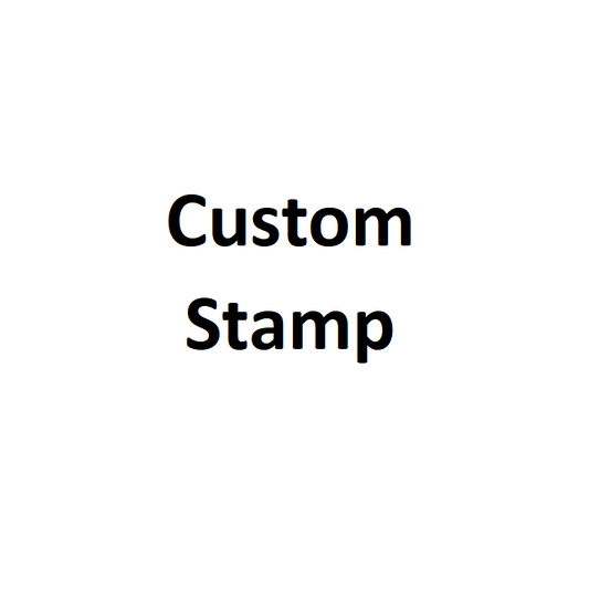 Customs Stamp Round Shape 2.5-3CM
