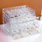 Clear Jewelry/Stamps Storage Box 120 grids